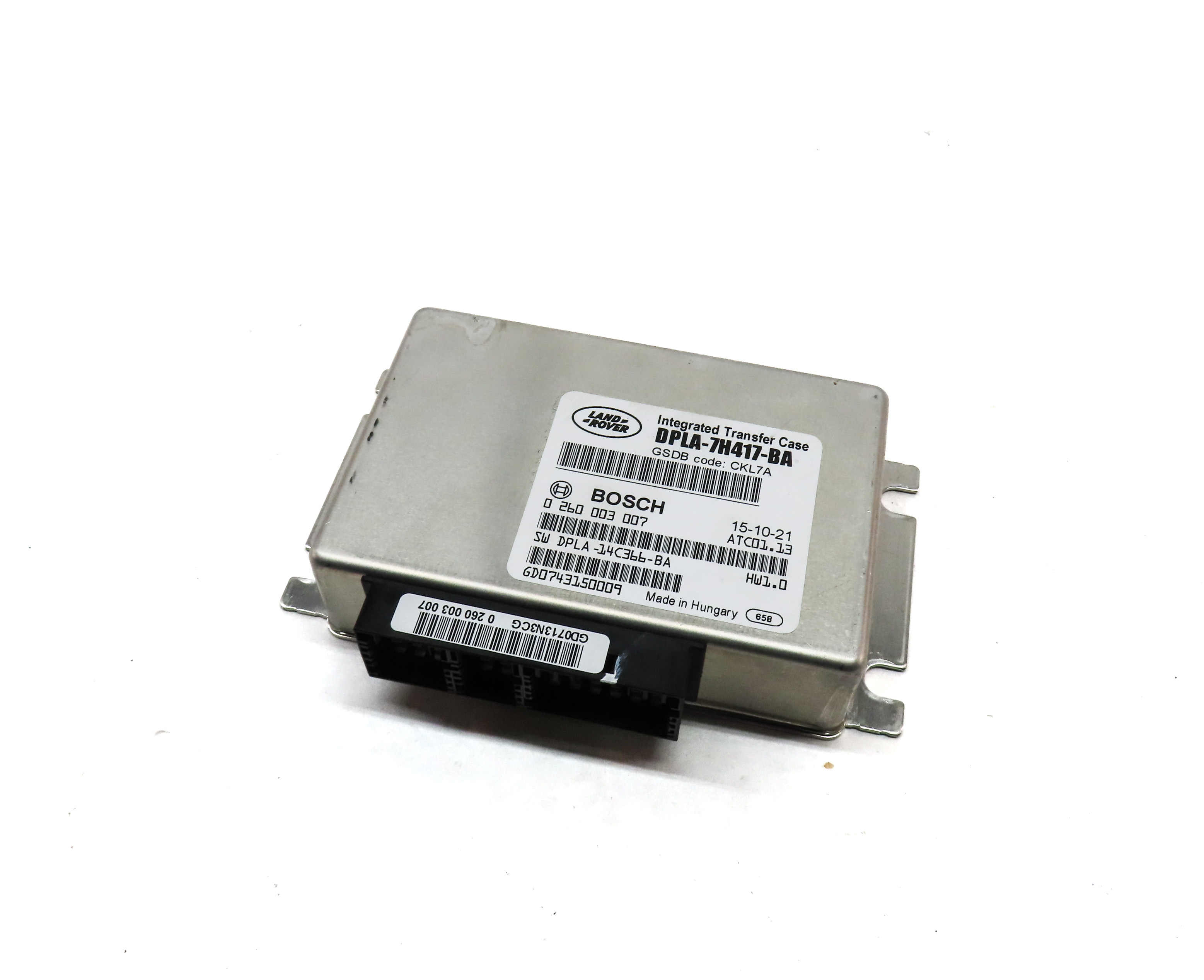 2016 LAND RANGE ROVER (L405) TRANSFER CASE CONTROL MODULE — exact item pictured